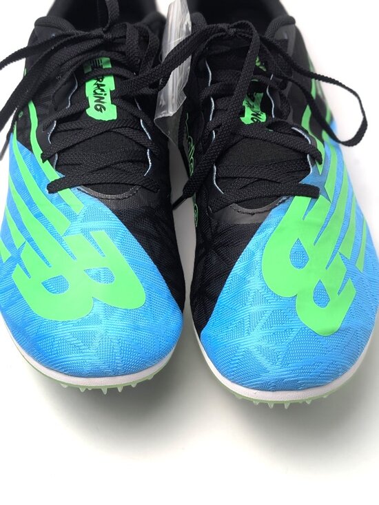 New Balance MD500 Blue Black Green Track Spikes Size 12 MMD500F NWOB main image 5